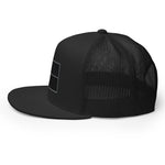 Black Texas Flag 5-Panel Trucker Cap (new!)