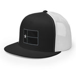 Black Texas Flag 5-Panel Trucker Cap (new!)