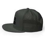 Black Texas Flag 5-Panel Trucker Cap (new!)
