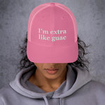 I'm Extra Like Quac Trucker Hat