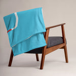Shadow of Texas Throw Blanket - TX Sky Blue