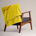 Shadow Of Texas Throw Blanket - Yellow Rose
