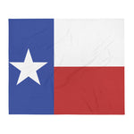 Texas Flag Throw Blanket