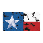Texas flag beach towel