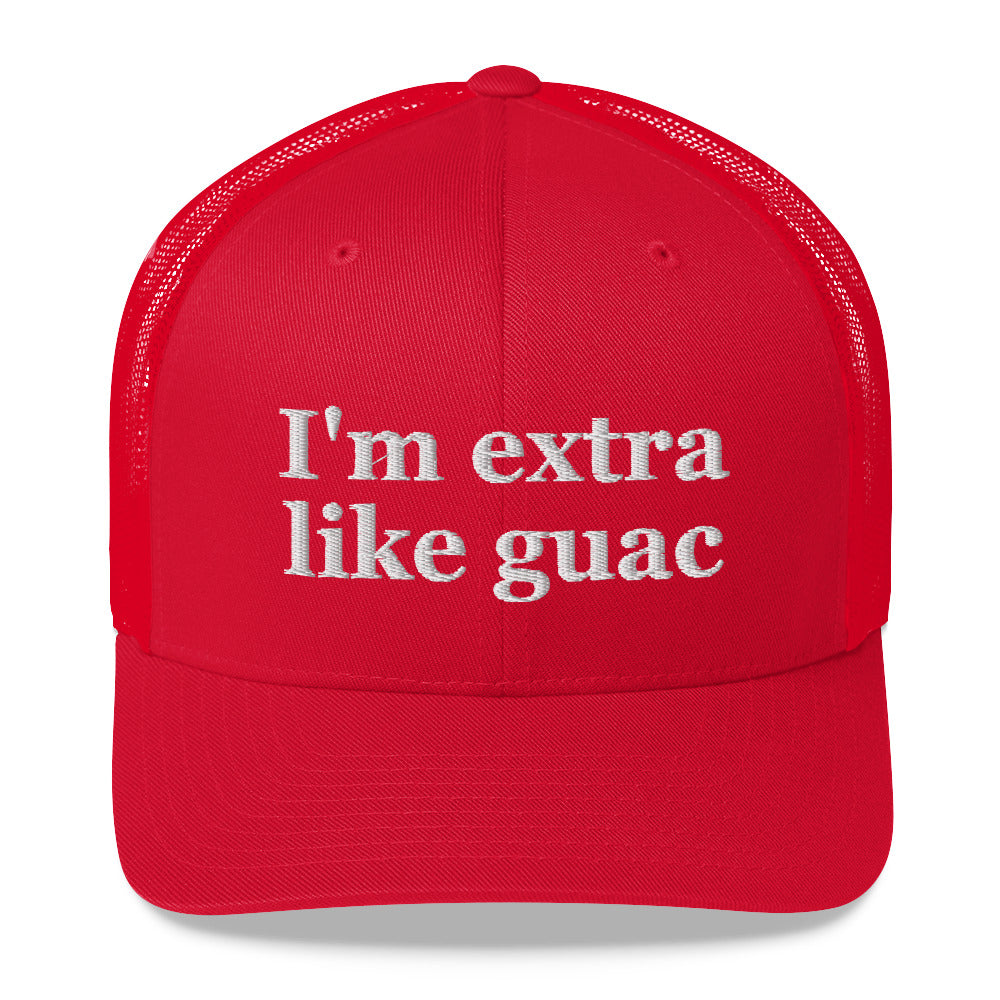 I'm Extra Like Quac Trucker Hat