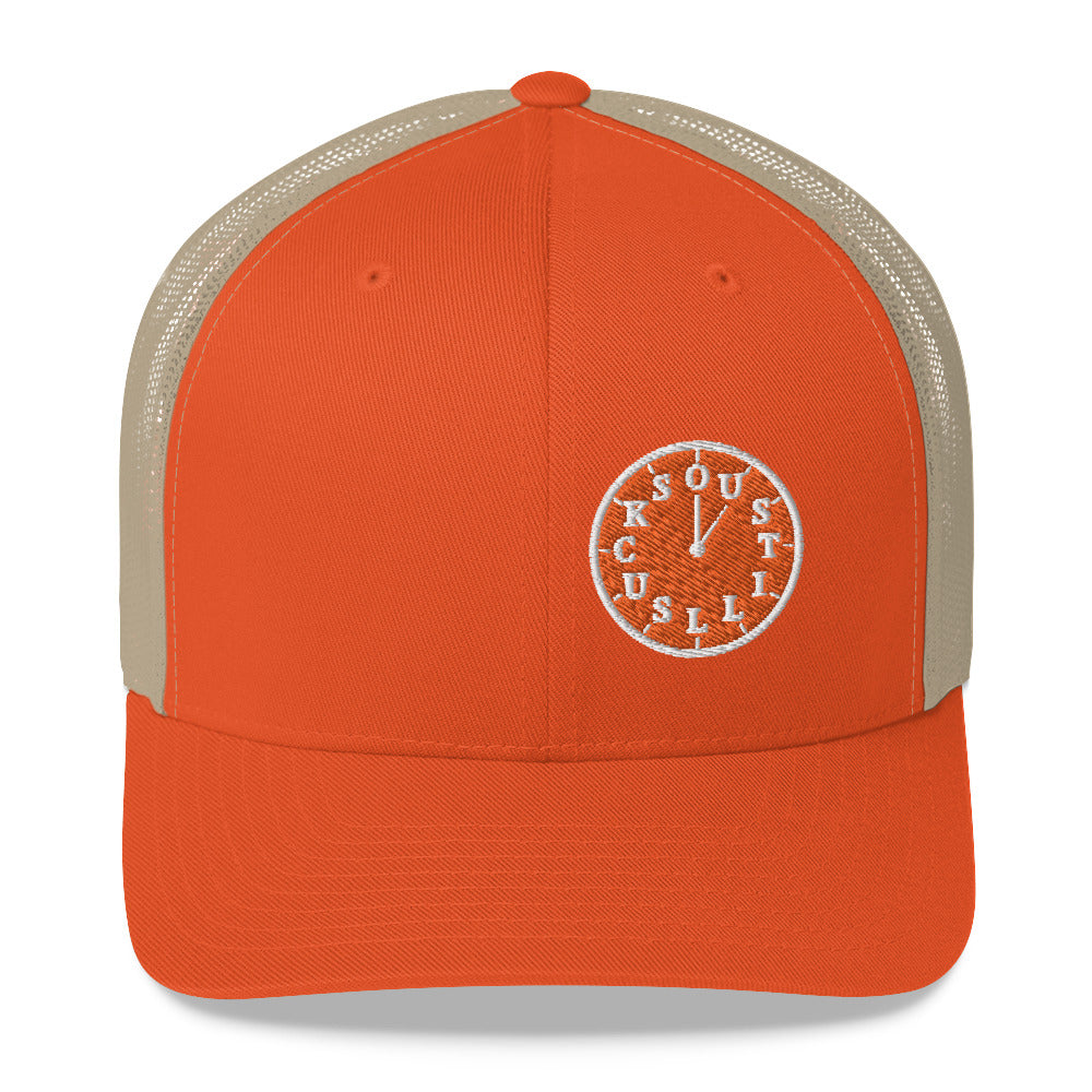OU Sucks Trucker Hat - Orange