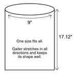Texas buff size guide