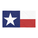 Texas flag towel