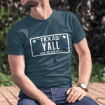 Texas YALL Plates T-Shirt