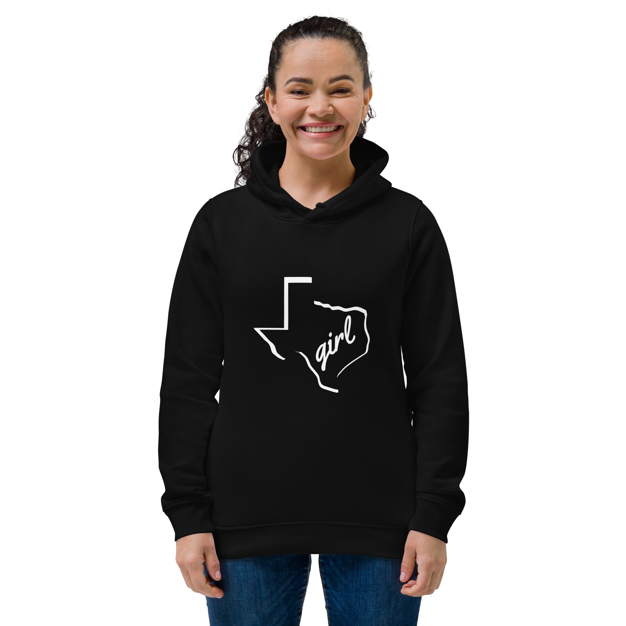 Texas Girl Women's Fitted Hoodie